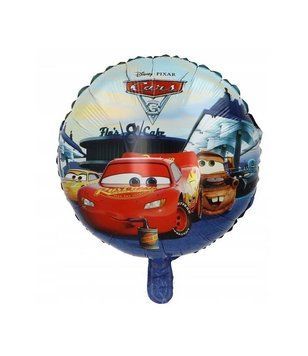 Фольгированный шарик Круг 18" Тачки 2 (Китай) 5902806506784 фото