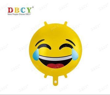Фольгированный шарик Круг 18" Emoji 1 (Китай) FB1269 фото