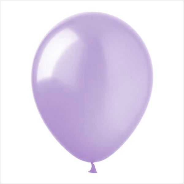 10" Сиреневый нежный металлик (light lavender pearl) 100 шт.S SL10-050 фото