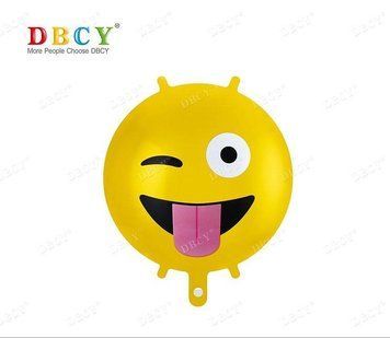 Фольгированный шарик Круг 18" Emoji 2 (Китай) FB1268 фото
