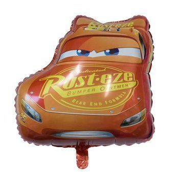 Foil ball "Lightning McQueen" Cars (54*60) (China), 1 шт., Helium or air, Cars