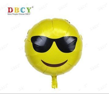 Фольгированный шарик Круг 18" Emoji 3 (Китай) FB1270 фото