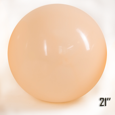 Кулька-гігант Персик Макарун 21" (52,5 см) GB21023 фото