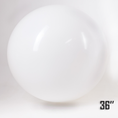 Кулька-гігант Білий 36" (90 см) GB36001 фото