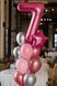 6861 Foil number - 7 (pink) (100 cm), Helium or air