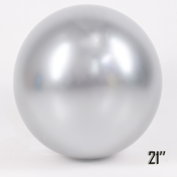 Шар гигант Серебро Brilliance 21" (52,5 см) GB21200 фото