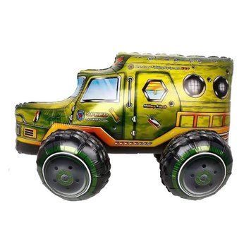 Фольгована кулька 2513 Військова машина 3D (60 см) 2513 фото