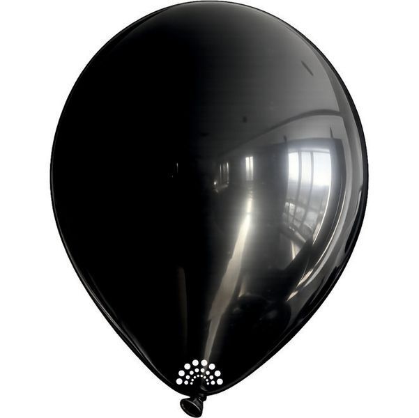 Повітряна кулька 12" Чорний 100 шт.S RB12077S фото