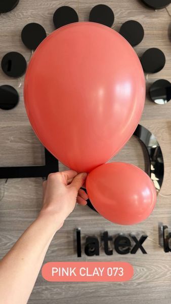 Повітряна кулька 12" Рожева глина 073 (30 см) 50 шт RB1207350 фото