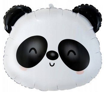 Foil ball Panda head (53*57) (China), 1 шт., Helium or air, Дикі тварини