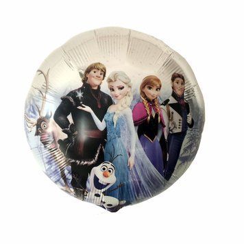 Фольгированный шарик Круг 18" Холодное сердце 3 (Китай) FB1277 фото