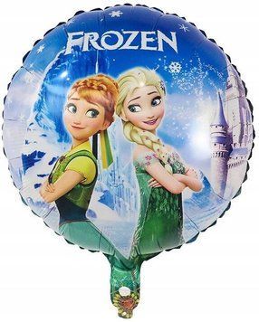 Фольгированный шарик Круг 18" Холодное сердце 4 (Китай) FB1280 фото
