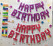 Foil Balloon Set Happy Birthday Pixel Silver (40 cm), 1 шт., 16"/40см, Серебро, Аir, Minecraft