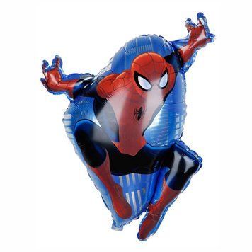 Foil ball Spiderman (75*55) (China), 1 шт., Helium or air, Людина-Павук