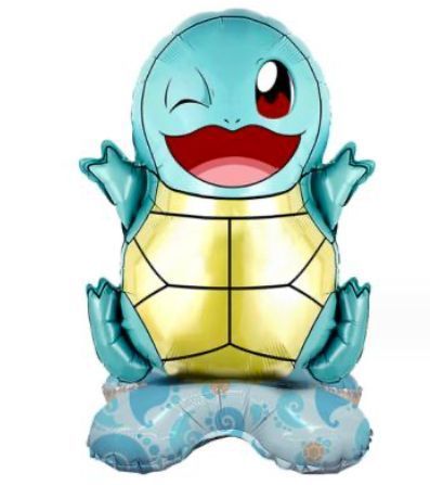 Pokemon Squirtle Foil Ball (38*55) PC (China), 1 шт., Аir, Pokemon