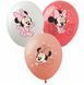 SC/33B - 12" "Little Minnie" (1 st.) 50 pcs., 100 шт., 12"/30см., Mix (Fuchsia, Pink, White), Mickey Mouse