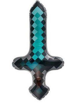 Foil ball "Minecraft Sword (60*30), 1 шт., Аir, Minecraft