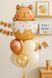 Capybara foil ball in a cupcake (49x76 cm) (China), 1 шт., Helium or air, Capybara