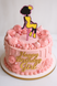 Cake topper "Princess" 3 (yellow) 14*5 cm (1pc), 1 шт., Желтый
