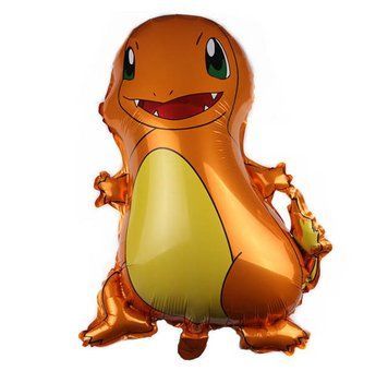 Pokemon Charmander foil ball (70*44) (China), 1 шт., Helium or air, Pokemon