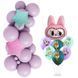Photozone made of balloons, Labubu set, length 2.5 m, Helium or air