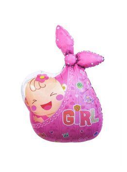 Фольгированный шарик Baby Girl платок (53*85) (Китай) 1690 фото