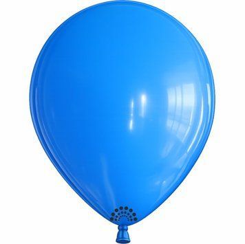 Balloon 5" Blue 055 (12.5 cm) 100 pcs., 100 шт., 5"/12.5см, Helium or air