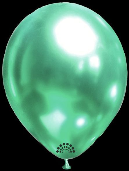 Balloon 12" Green Brilliance 219 (30 cm) 25 pcs., 25 pcs., 12"/30см., Helium or air