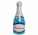 Foil ball Champagne Celebrate blue (49*100) (China), 1 шт., Helium or air, Напої