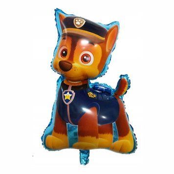 Paw Patrol Chase foil ball (50cm*83cm) (China), 1 шт., Helium or air, Paw Patrol